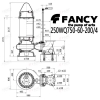 Канализационный насос 250WQ750-60-200/4